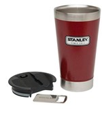 Ficha técnica e caractérísticas do produto Copo Térmico de Cerveja Stanley 473 Ml - Vermelho Stanley