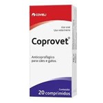 Ficha técnica e caractérísticas do produto Coprovet Anticoprofágico com 20 Comprimidos Coveli