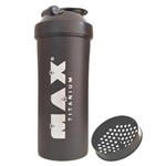 Coqueteleira 600ml Preta - Max Titanium