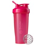 Ficha técnica e caractérísticas do produto Coqueteleira Full Color - Rosa Pink - 830ml - Blender Bottle