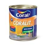 Ficha técnica e caractérísticas do produto Coral Coralit Secagem Rápida Zero Oor Brilhante 0,9 Litro Branco