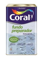 Ficha técnica e caractérísticas do produto Coral Fundo Preparador Paredes Água 18 Litros
