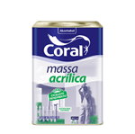Ficha técnica e caractérísticas do produto Coral Massa Acrílica 25kg 25kg
