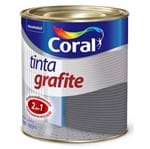 Ficha técnica e caractérísticas do produto Coral Tinta Grafite 900ml Fosco Grafite Claro