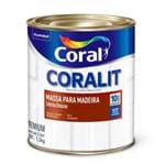 Ficha técnica e caractérísticas do produto Coralit Massa para Madeira 900 Ml