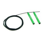 Ficha técnica e caractérísticas do produto Corda de Pular Rope Store Aço Speed Rope Verde 3m