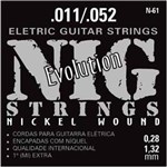 Ficha técnica e caractérísticas do produto Cordas / Encordoamento Nig N61 Guitarra - .011 - .052