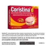 Ficha técnica e caractérísticas do produto Coristina D 16 Comprimidos