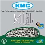 Ficha técnica e caractérísticas do produto Corrente 11V Kmc X-11Sl Silver 7231