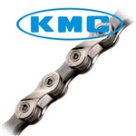 Ficha técnica e caractérísticas do produto Corrente MTB / SPEED - KMC X-9 Silver (Prata)