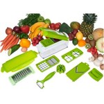 Ficha técnica e caractérísticas do produto Cortador e Fatiador de Legumes Nicer Dicer Plus - Verde