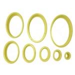 Ficha técnica e caractérísticas do produto Cortador Oval - 8 Peças