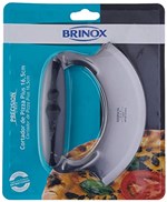 Ficha técnica e caractérísticas do produto Cortador Pizza Plus Precision Brinox Aço Inox
