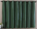 Ficha técnica e caractérísticas do produto Cortina Blackout Corta Luz PVC (Plástico) Verde 2,20 X 1,30 para Varão Simples 1,50 Metros