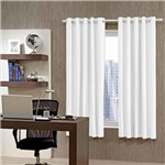 Ficha técnica e caractérísticas do produto Cortina Blackout PVC 260 X 170cm Branco/Cinza - Bella Janela