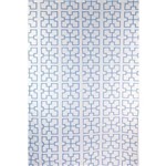 Ficha técnica e caractérísticas do produto Cortina Box PVC Geometricas Colorful 198cmx180cm Cont Azul