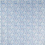 Ficha técnica e caractérísticas do produto Cortina Box Pvc Geométricos Colorful Bella Casa 198cmx180cm Transparente/azul