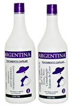 Ficha técnica e caractérísticas do produto Cosmetica Argentina Escova Progressiva Argentina 2 Passos 1L