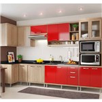 Ficha técnica e caractérísticas do produto Cozinha Compacta 7 Peças 5830-s15 - Sicília - Multimóveis - Argila / Vermelho