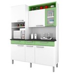 Ficha técnica e caractérísticas do produto Cozinha Compacta com 1 Porta de Vidro Regina Itatiaia I3VG3-155 Branco/Verde Claro