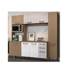 Ficha técnica e caractérísticas do produto Cozinha Compacta E780 Nature/Branco - Kappesberg