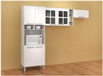 Cozinha Compacta Luciane Smart Bia - 7 Portas