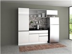 Cozinha Compacta Madesa Glamy com Balcão - 5 Portas 2 Gavetas