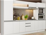 Cozinha Compacta Madesa Smart G200740909 - com Balcão 14 Portas 2 Gavetas 100% MDF