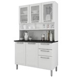 Ficha técnica e caractérísticas do produto Cozinha Compacta 3 Portas de Vidro Regina Itatiaia I3vg2-120 Branco Neve
