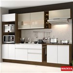 Cozinha Compacta Safira G2015 Rustic/Branco - Madesa