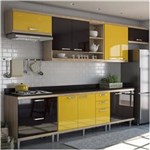 Ficha técnica e caractérísticas do produto Cozinha Completa 8 Peças Sicília S1T Multimóveis Argila - Amarelo