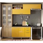 Ficha técnica e caractérísticas do produto Cozinha Modulada Sicilia 03 Modulos Argila Amarelo Multimoveis - Amarelo