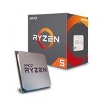 Ficha técnica e caractérísticas do produto Cpu AMD RYZEN 5 2600 3,9GHZ AM4 65W YD2600BBAFBOX