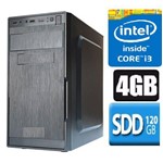 Cpu Intel Core I3 4gb SSD 120gb *10x Mais Rápido*