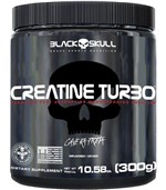 Ficha técnica e caractérísticas do produto Creatine Turbo - 300g - Caveira Preta - Black Skull