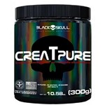 Ficha técnica e caractérísticas do produto Creatpure 300g - Creatina Creapure - Black Skull