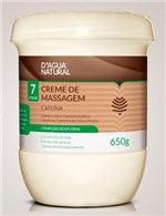 Ficha técnica e caractérísticas do produto Creme de Massagem Dagua Natural Cafeina 7 Ativos 650g