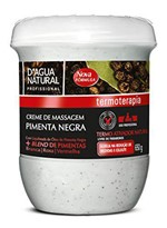Ficha técnica e caractérísticas do produto Creme de Massagem Pimenta Negra 650g Dagua Natural - D'Agua Natural