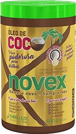 Ficha técnica e caractérísticas do produto Creme de Tratamento Óleo de Coco 400 G, Novex
