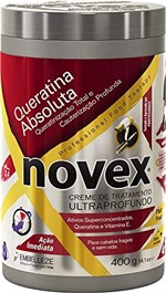 Ficha técnica e caractérísticas do produto Creme de Tratamento Queratina Absoluta 400 G, Novex