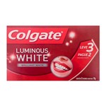 Ficha técnica e caractérísticas do produto Creme Dental Colgate Luminous White Leve 3 Pague 2