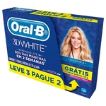 Ficha técnica e caractérísticas do produto Creme Dental 3D White 70g (Leve 3 e Pague 2) - Oral B