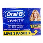 Ficha técnica e caractérísticas do produto Creme Dental 3D White Brilliant Fresh Oral-B 3X70G