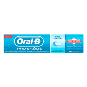 Ficha técnica e caractérísticas do produto Creme Dental Oral-B Pro-saúde Escudo Anti-Açúcar Menta Suave 70g