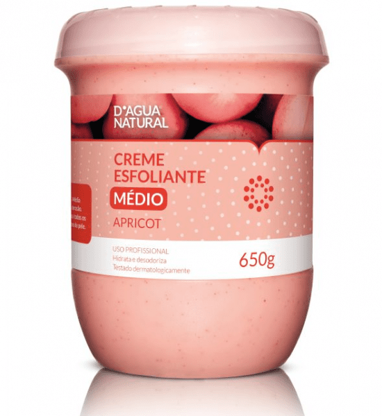 Ficha técnica e caractérísticas do produto Creme Esfoliante Apricot Média Abrasão - Dagua Natural 650G
