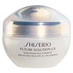 Ficha técnica e caractérísticas do produto Creme Hidratante Shiseido Future Solution LX Total Protective e Facial FPS 20 50ml