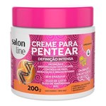 Ficha técnica e caractérísticas do produto Creme para Pentear Salon Line - Definicao Intensa 200gr