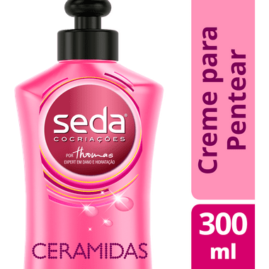 Ficha técnica e caractérísticas do produto Creme para Pentear SOS Ceramidas Seda 300ml