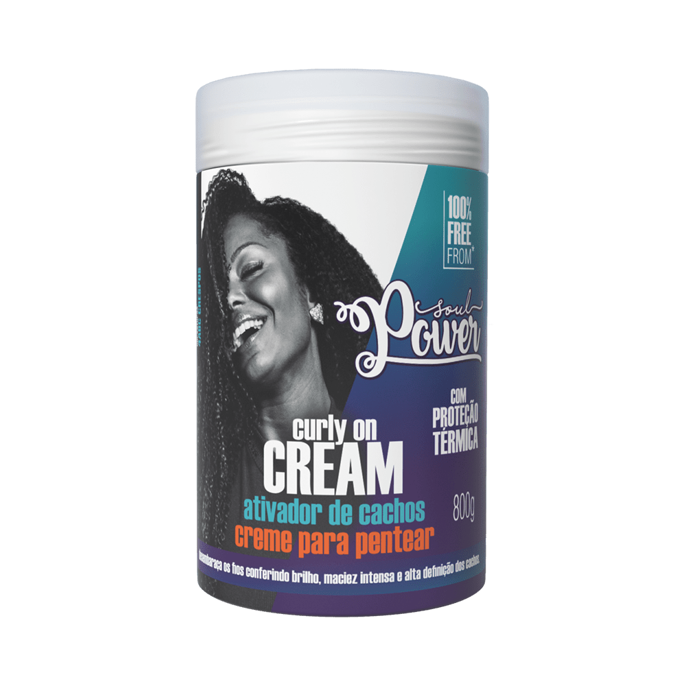 Ficha técnica e caractérísticas do produto Creme para Pentear Soul Power Curly On Cream 800g