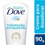 Ficha técnica e caractérísticas do produto Creme para Prevenção de Assaduras Baby Dove Hidratação Enriquecida 90g